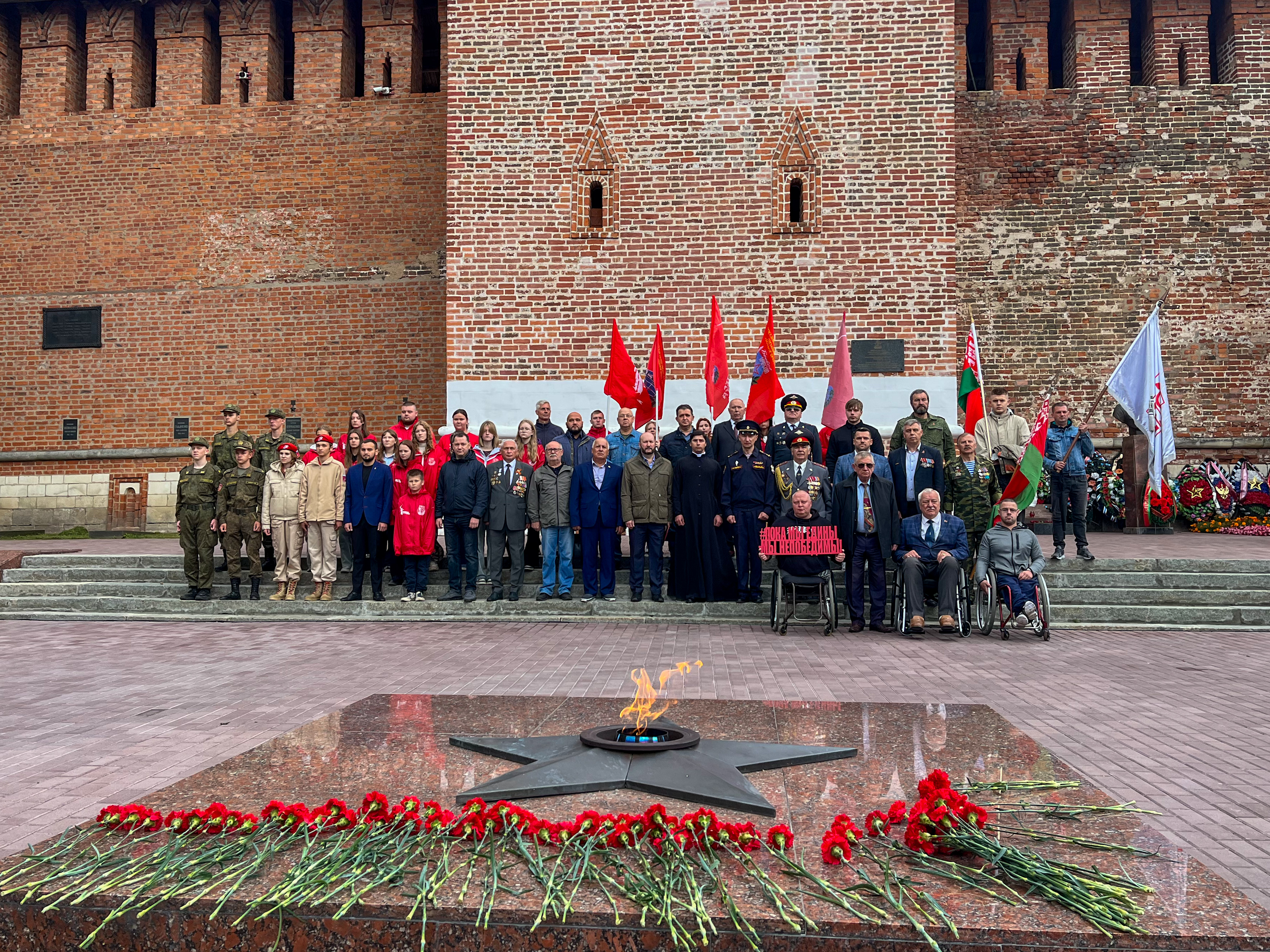 Смоленские росгвардейцы приняли участие в памятном мероприятии