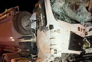 38-летний водитель тягача пострадал в результате ДТП в Вяземском округе