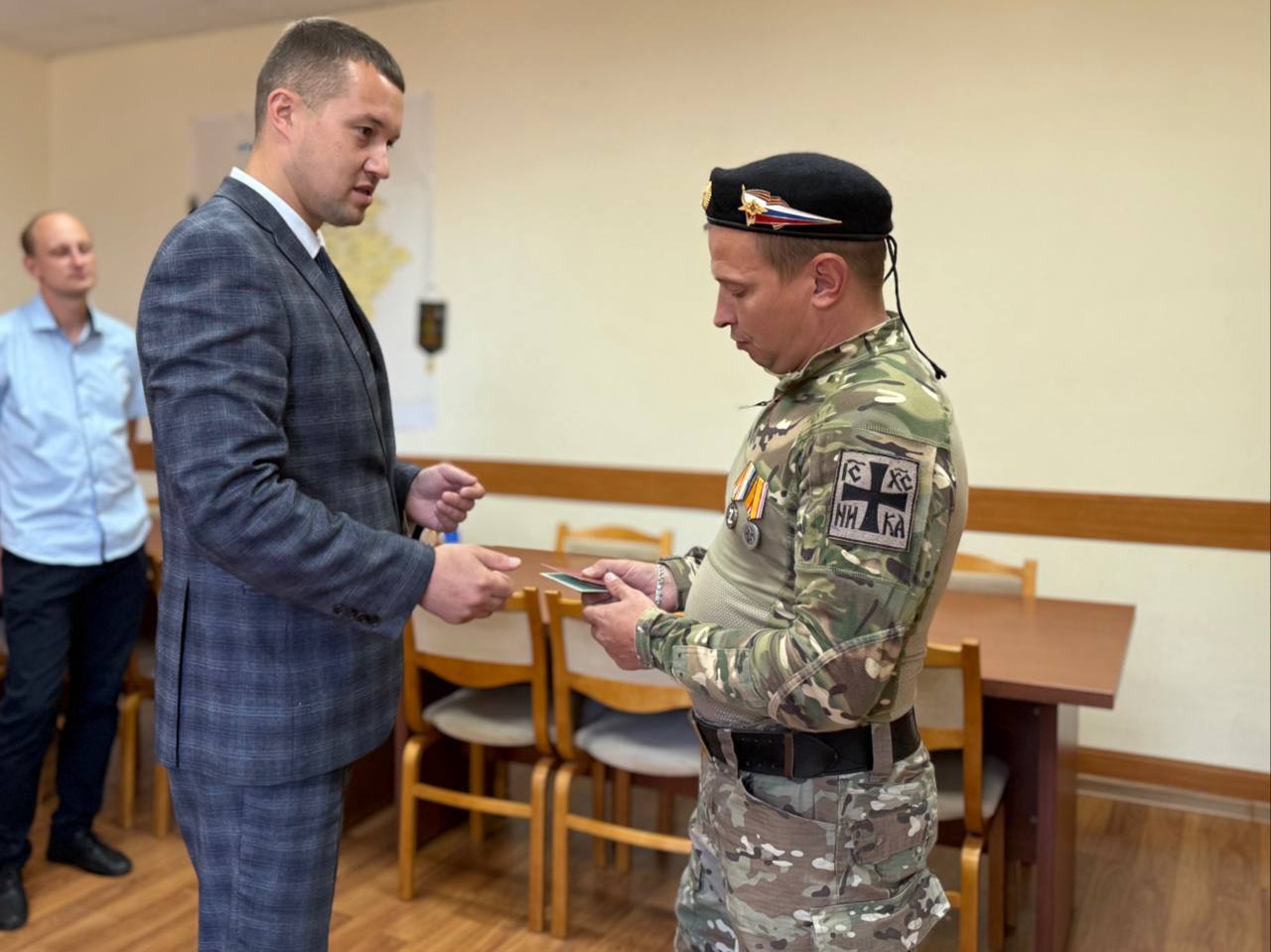 Участник СВО из Красного награждён Медалью Жукова