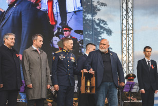 Десногорск принял Вечный огонь с Северного полюса