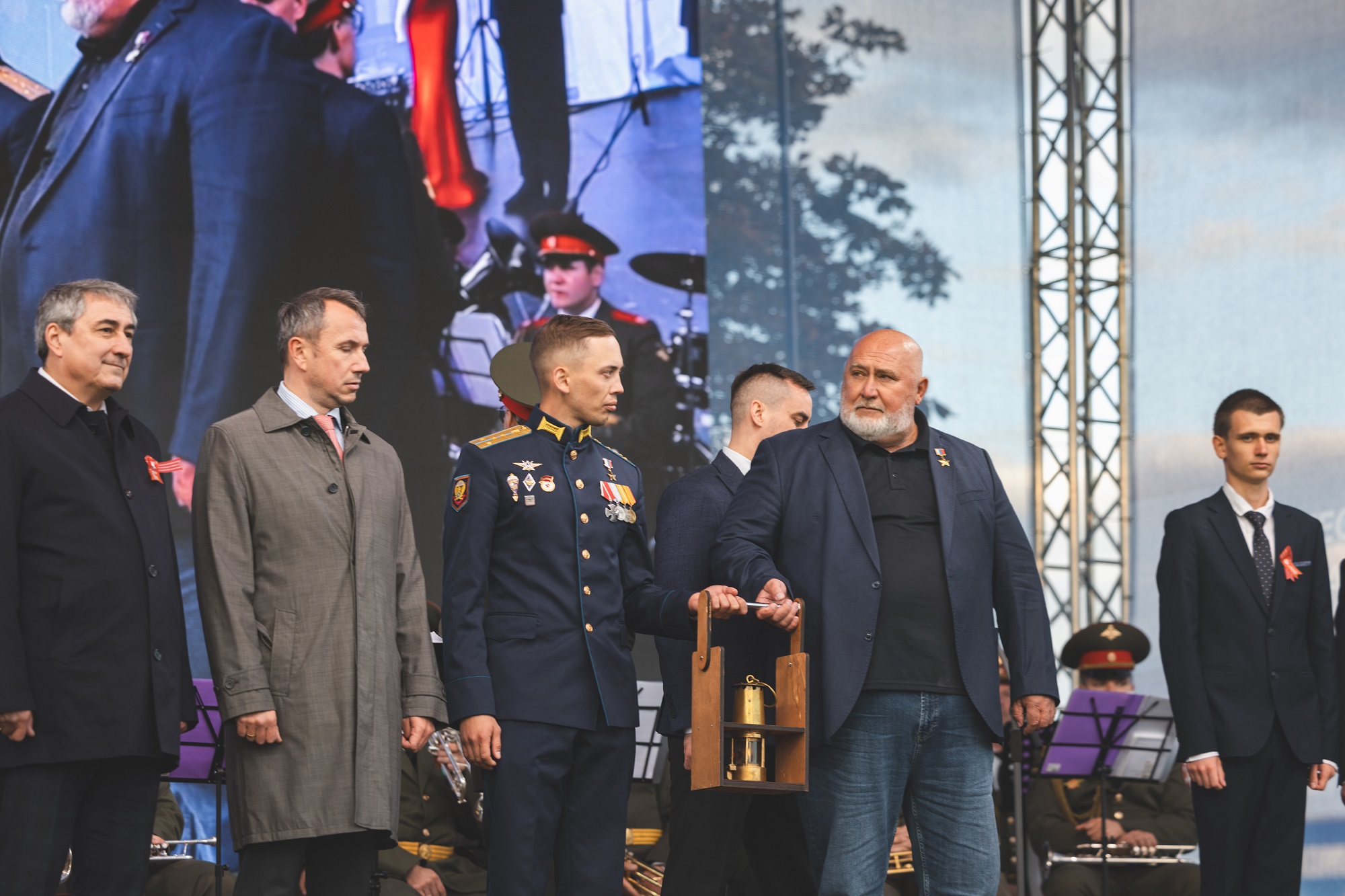 Десногорск принял Вечный огонь с Северного полюса