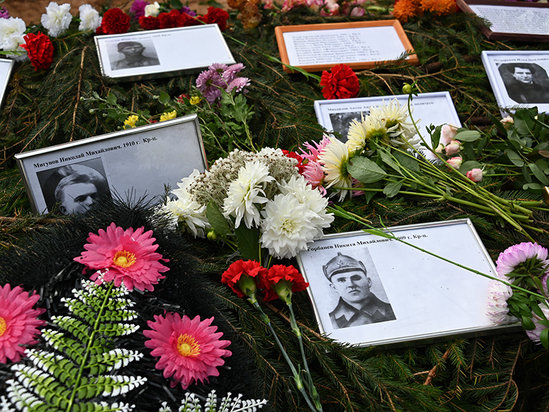 Демидовский округ простился с павшими героями Великой Отечественной