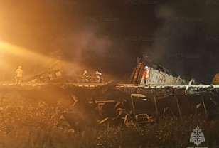 МЧС ликвидировало последствия ДТП в Руднянском округе