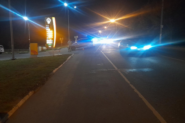 В Смоленске на Киевском шоссе Hyundai сбил 26-летнего велосипедиста