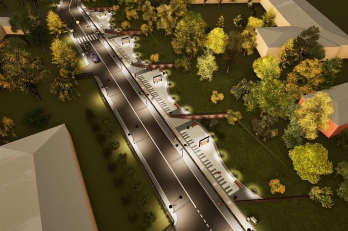 В Смоленске работы по строительству музыкального каскада планируют завершить  в начале ноября