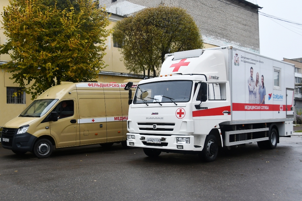 В Смоленске медицинский автопоезд впервые посетил следственный изолятор № 1