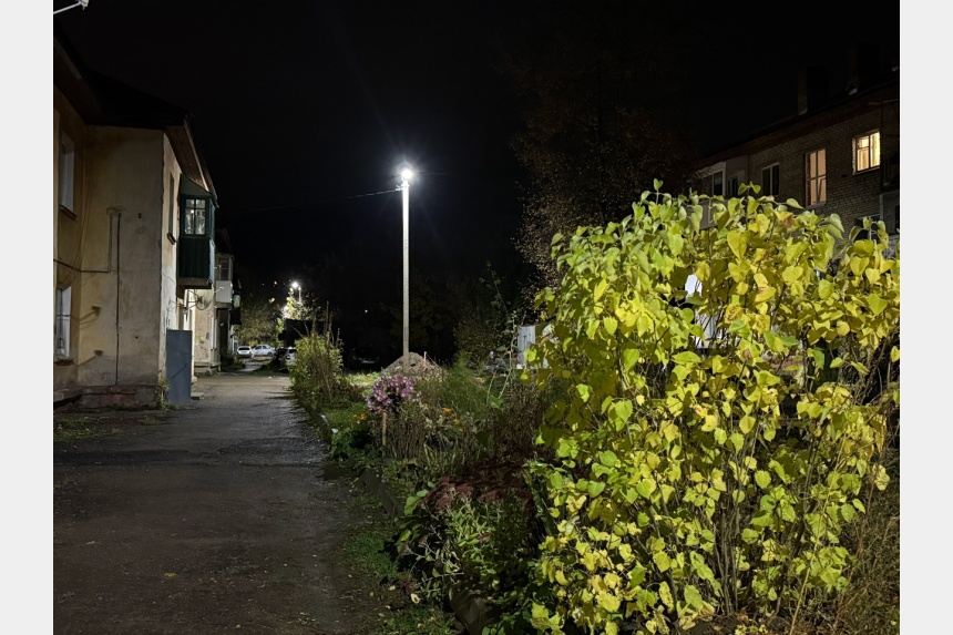 В Смоленске завершили масштабные работы по организации освещения в Сортировке
