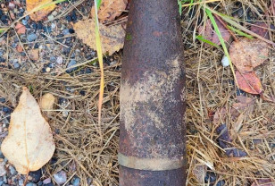 На трассе М-1 в Смоленской области нашли артснаряд времён Великой Отечественной войны