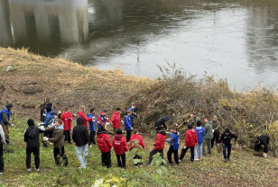 «Единая Россия» продолжает благоустройство берега Днепра в Смоленске в рамках партпроекта «Чистая страна»