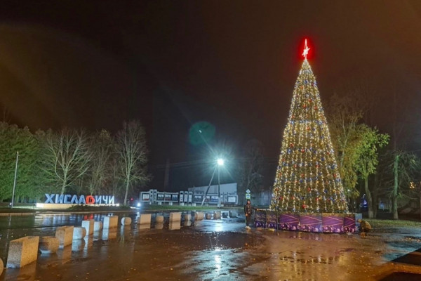 В Смоленской области появилась первая новогодняя ёлка