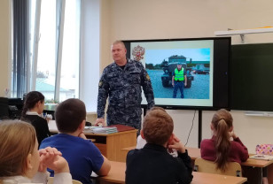 В Сычёвке прошла встреча с ветераном боевых действий