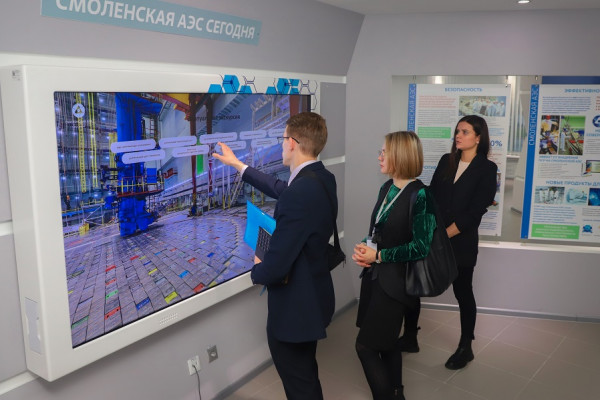 Смоленская АЭС поделилась лучшими практиками в области интегрированной системы управления с белорусскими коллегами
