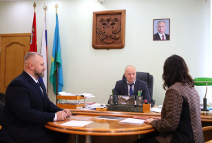 Курсант программы «Герои СВОего времени. Смоленск» приступил к практике в администрации Рославльского округа