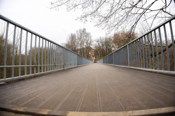 В Смоленске завершили капитальный ремонт моста через Рачевский овраг