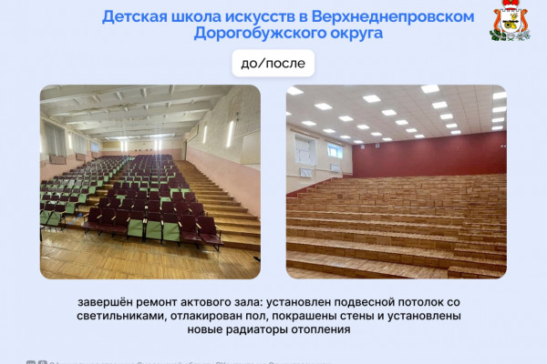 В Рославльском и Демидовском округах завершили ремонт учреждений культуры