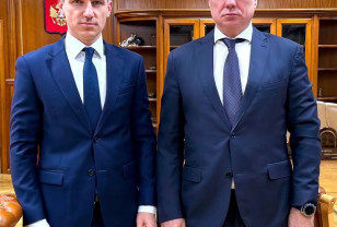 Василий Анохин обсудил ключевые инфраструктурные проекты с Маратом Хуснуллиным