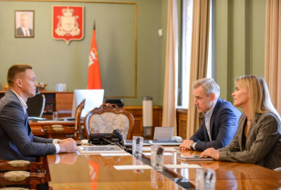 Губернатор Василий Анохин встретился с президентом Федерации самбо Смоленской области