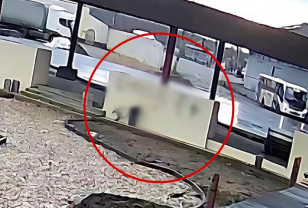 Полиция нашла вандалов, разрисовавших перрон на автовокзале в Гагарине