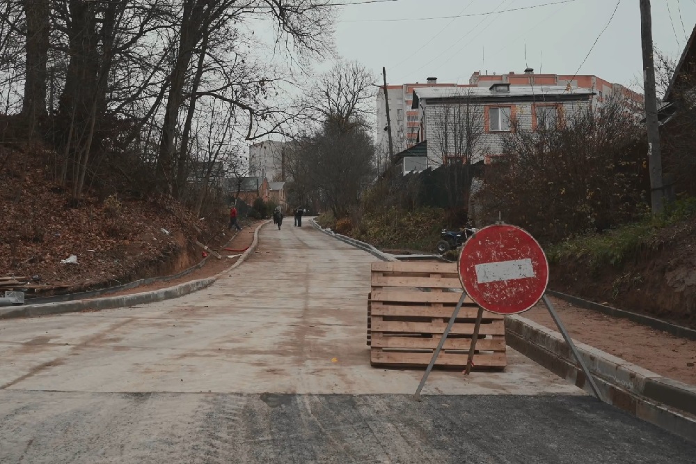 В Смоленске подходит к концу капитальный ремонт улицы Толмачева