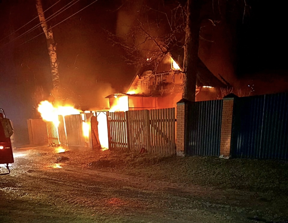 При пожаре в деревне Пышково Гагаринского округа погибла 67-летняя женщина