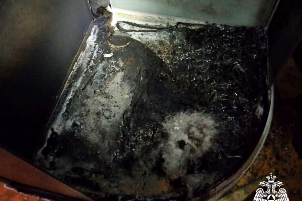 Пожар в частном доме в Гагаринском округе удалось быстро локализовать