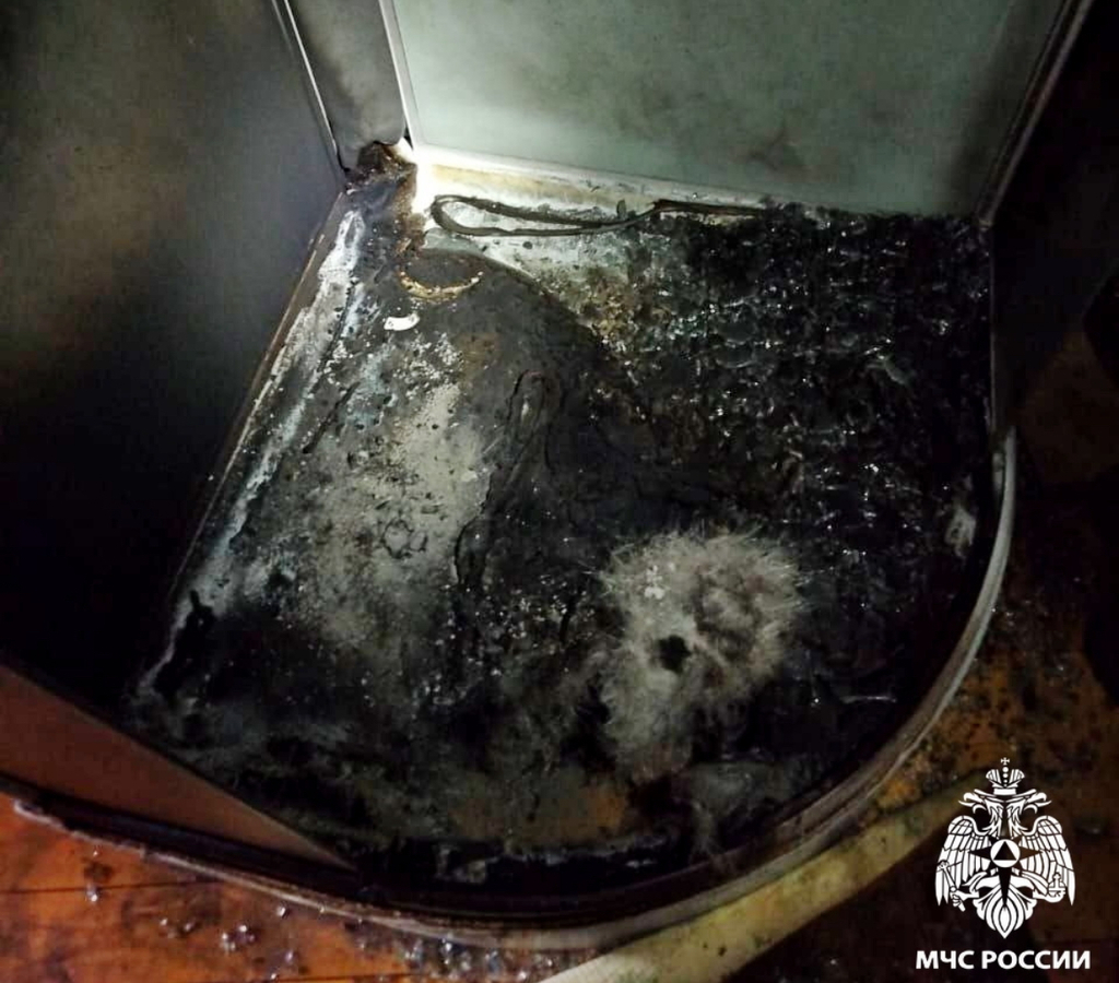 Пожар в частном доме в Гагаринском округе удалось быстро локализовать