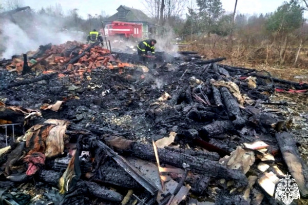 Пенсионер погиб при пожаре в Сычёвском округе Смоленской области