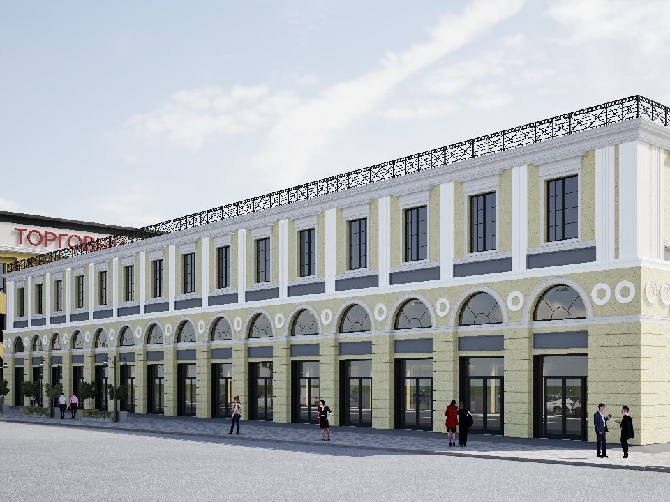 В Смоленске стартовало строительство торговой галереи на Заднепровском рынке