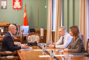 Василий Анохин обсудил с заместителем начальника МЖД в Смоленской области вопросы подготовки кадров