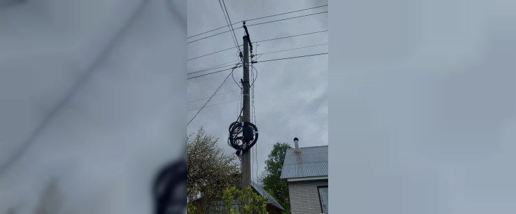 «Россети Центр» выявили более 18 тысяч незаконных подвесов линий связи в Смоленской области