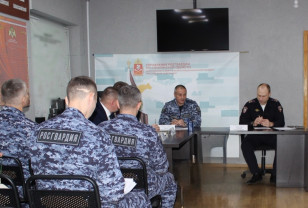 В Управлении Росгвардии по Смоленской области состоялось заседание оперативного штаба 