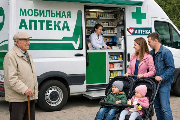 «Единая Россия» внесла в Госдуму законопроект об организации передвижных аптек для жителей удалённых сёл