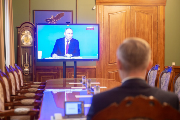 Губернатор Василий Анохин прокомментировал  «Итоги года» с  Президентом России Владимиром Путиным