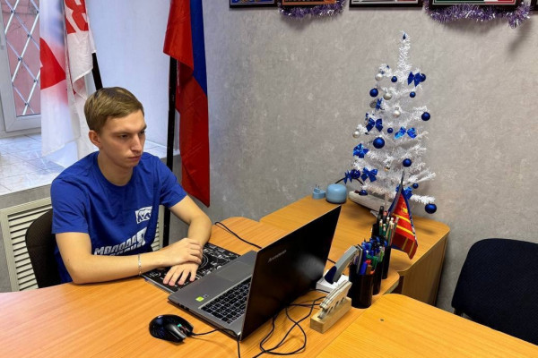 Глава штаба «Молодой Гвардии» Смоленщины прокомментировал «Итоги года» с президентом