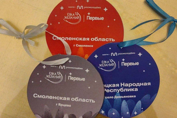 Губернатор Смоленской области принял участие в акции «Ёлка желаний»