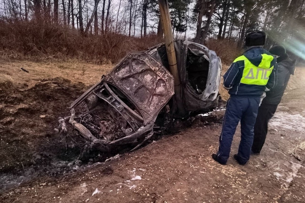 В Рославльском округе в результате ДТП погиб водитель Chevrolet Lacetti