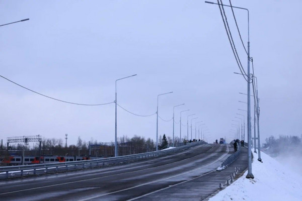 В Вязьме открыли новый автомобильный путепровод на месте бывшего Панинского моста