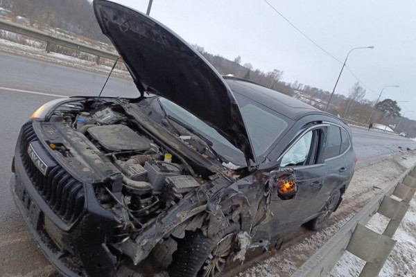 В ГАИ поделились подробностями аварии, произошедшей 27 декабря в Смоленском округе