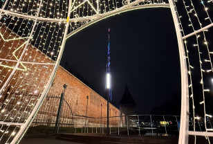 Смоленская телебашня засияет новогодними огнями с 31 декабря по 11 января