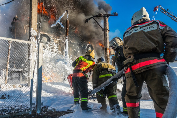 За сутки в Смоленской области горели две частные бани