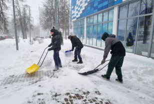 Сотрудники правительства Смоленской области выйдут на уборку снега