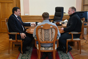 Председатель Смоленской облдумы провёл встречу с депутатом-участником СВО