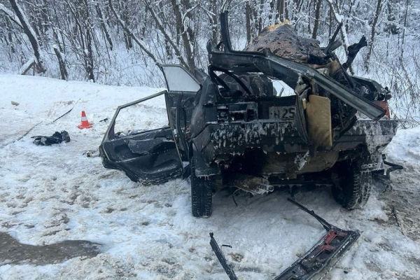 В Дорогобужском муниципальном округе произошло смертельное ДТП с участием двух автомобилей