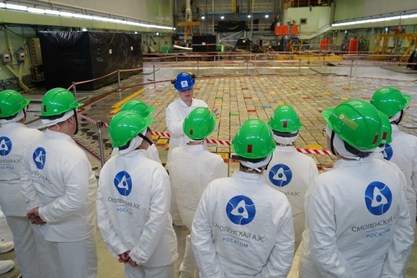 Опыт Смоленской АЭС в использовании современных технологий изучили представители мэрии Смоленска