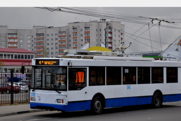 В Смоленске из-за ДТП возможны задержки троллейбусов №1