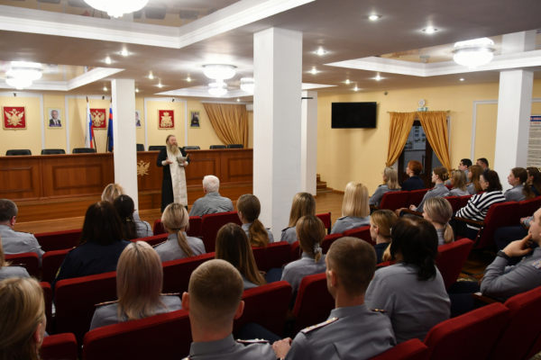 В УФСИН России по Смоленской области прошли мероприятия, приуроченные к празднованию Крещения Господня