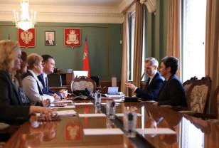 Губернатор Смоленской области встретился с председателем Соцфонда