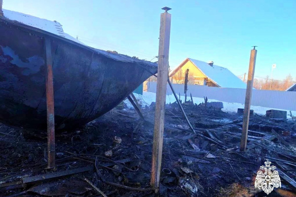 Сбой системы «тёплый пол» уничтожил дачу в Вяземском округе