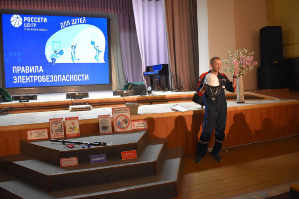 Масштабная кампания «Смоленскэнерго»: более двух тысяч детей освоили правила электробезопасности