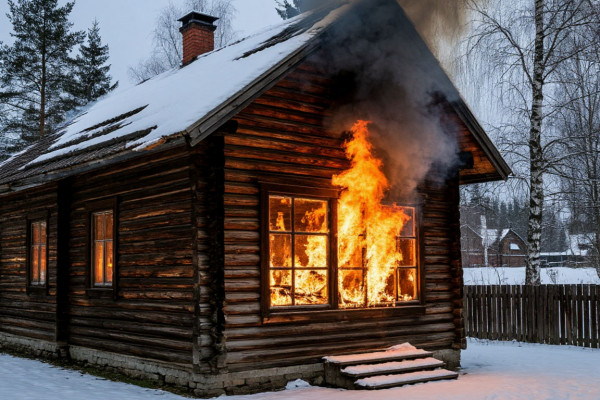 В Смоленске 89-летний пенсионер пострадал при пожаре